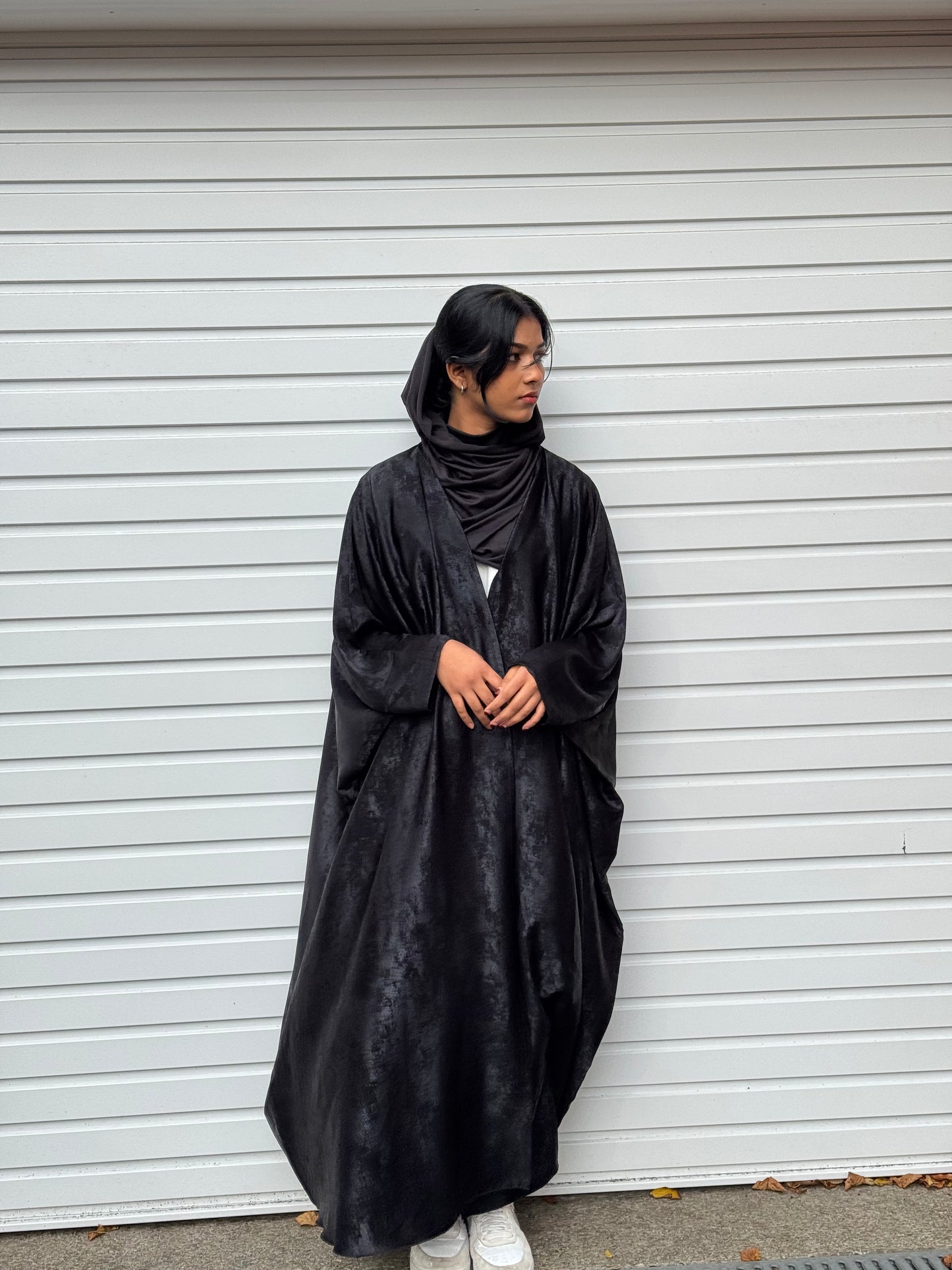 Noir elegents abaya